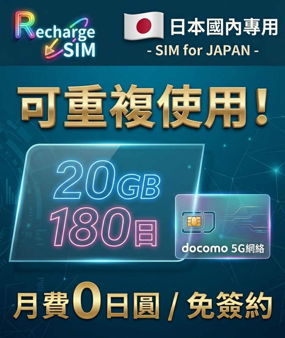 Docomo 20GB